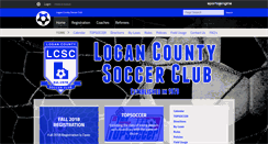 Desktop Screenshot of locosoccer.org